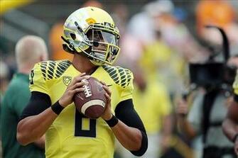 Sep Eugene Or Usa Oregon Ducks Quarterback Marcus Mariota