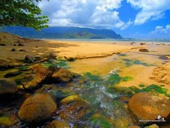 Tropical Beach Wallpaper HD Background Be