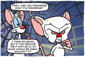 Pinky And The Brain By Theeyzmaster