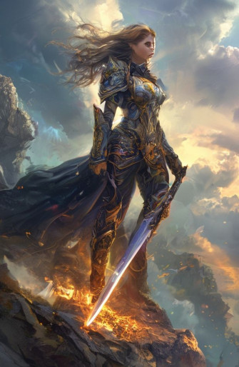 Fantasy Warrior Women Wallpaper