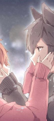 Anime Couple Animal Ears Romantic Profile