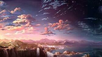 Beautiful Anime Scenery Wallpaper Top