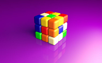3d Rubiks Cube Wallpaper Scrambled Rubik S By