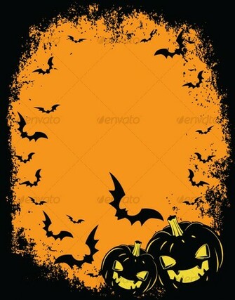 Halloween Background Seasons Holidays