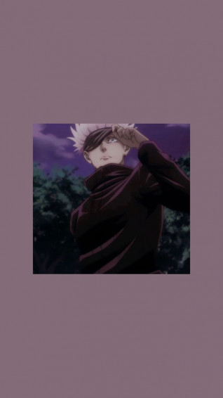 Satoru Gojo Anime Background Aesthetic Wallpaper