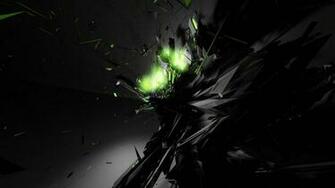 Black Abstract Green HD Wallpaper Wallpaper55 Best