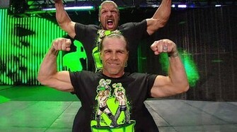 Dx Wallpaper Shawn Micheals Triple H Team