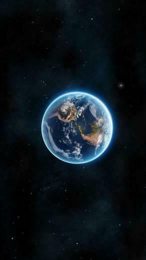 Earth Planet iPhone 5s Wallpaper iPad