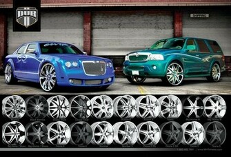 Dub Car Tuning Wheel Wallpaper