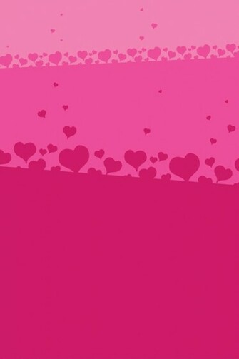 Pink Hearts iPhone 4s Wallpaper iPad
