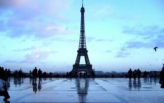 Eiffel Tower Wallpaper Art Print Paris Desktop