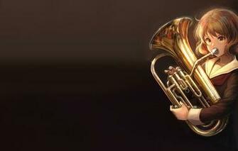 Wallpaper Girl Background Pipe Hibike Euphonium Image For