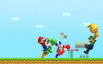 Super Mario HD Background Net