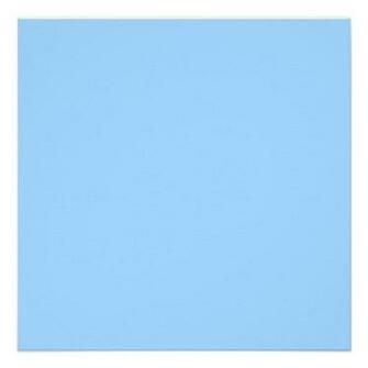 Plain Light Blue Background Cm X Square Invitation Card