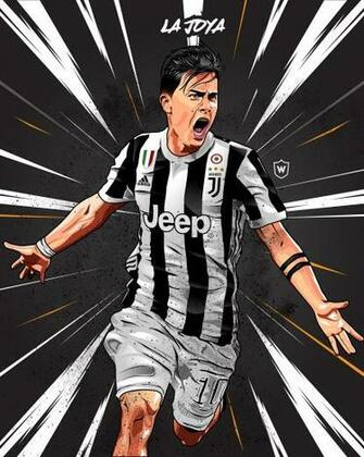 Animation Paulo Dybala Football Juventus Wallpaper