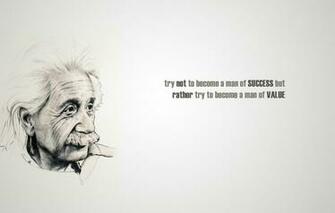Wallpaper Minimalism Albert Einstein Phrase Drawing Famous