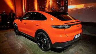Porsche Cayenne Coupe Shows Unusual Shape In Videos Live Pics