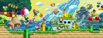 New Super Mario Bros U Deluxe Wallpaper By Joshuat1306