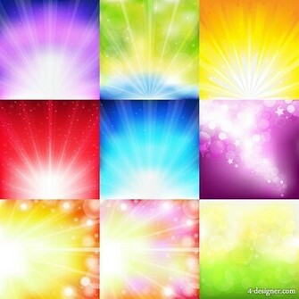 Designer Multi Color Light Theme Background Vector Material