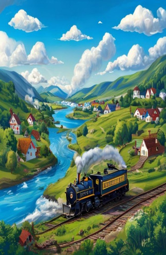 Model Railroad Backdrops Wallpaper