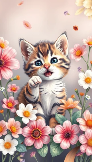 Baby Cat Wallpaper