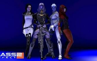 Wallpaper Mass Effect Liara Tali Miranda Kasumi Image For