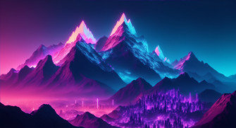 Artistic Mountain HD Wallpaper And Background