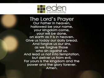 The Lords Prayer Wallpaper iPad