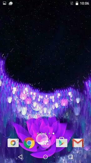 Glowing Flowers Live Wallpaper Android Apps On Google Play