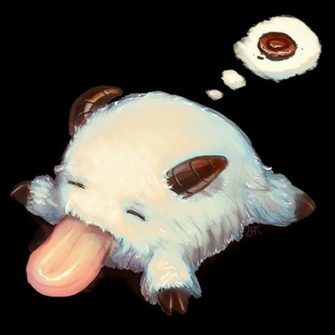 Lol Sleepy Poro By Cubehero