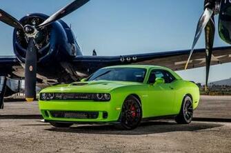 Dodge Challenger Hellcat Blu HD Wallpaper Background Image