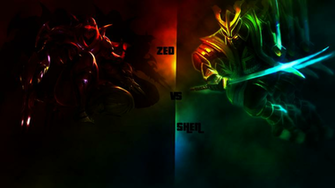 Zed Vs Shen By Dwindlekin