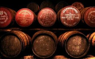 Wine Barrel Wallpaper Scotch