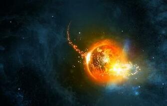 Wallpaper Stars Nebula Earth Planet Anomaly Image For Desktop