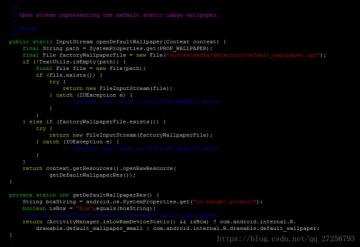 Android Modify The Default Desktop Wallpaper Programmer Sought