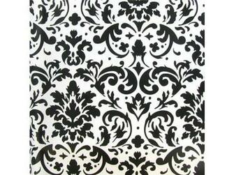 Black White Damask High Resolution And Widescreen Wallpaper