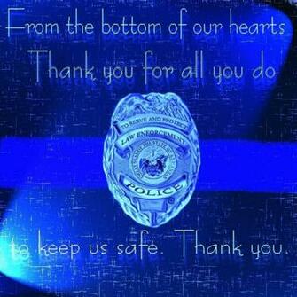 Law Enforcement Appreciation Day Wear Blue Clothing In