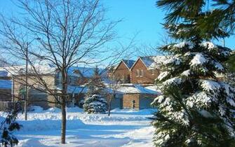 Winter In City Of Barrie Canada HD Wallpaper Resolutions