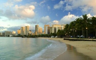 Waikiki Beach Desktop Wallpaper Iskin Co Uk