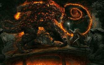 Of Khazad Dum The Lord Rings Mines Moria Gandalf Balrog