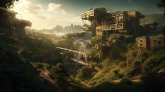 A Dystopian Future Desktop Wallpaper By Artfulbits