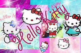 Hello Kitty Rainbow Wallpaper Pack By