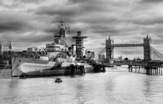 Wallpaper Weapons War Ship London Uk Black And White The