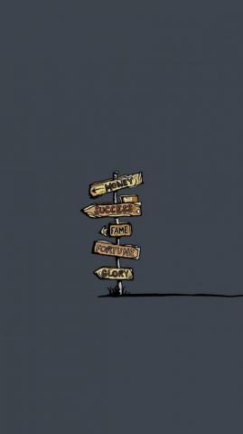 Cartoon iPhone Wallpaper Top Background