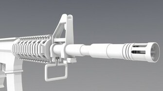 M4a1 Weapon Gun Military Rifle Police E Wallpaper Background
