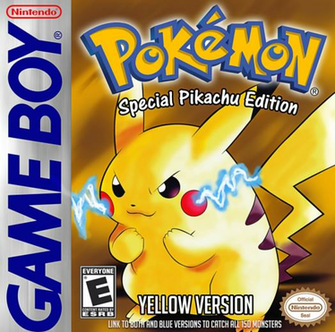 Pokemon Yellow Cover Art By Comunello76
