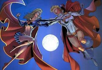 Supergirl V S Power Girl Fondo De Pantalla
