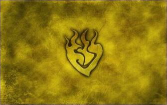 Rwby Yang Xiao Long Symbol Wallpaper By Crypticspider