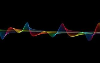 Wallpaper Color Rainbow Waveform Image For Desktop Section