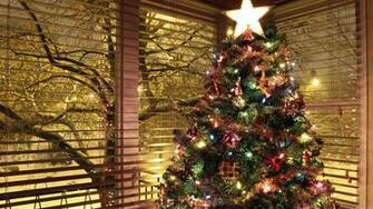 Christmas Tree Background Picture Image